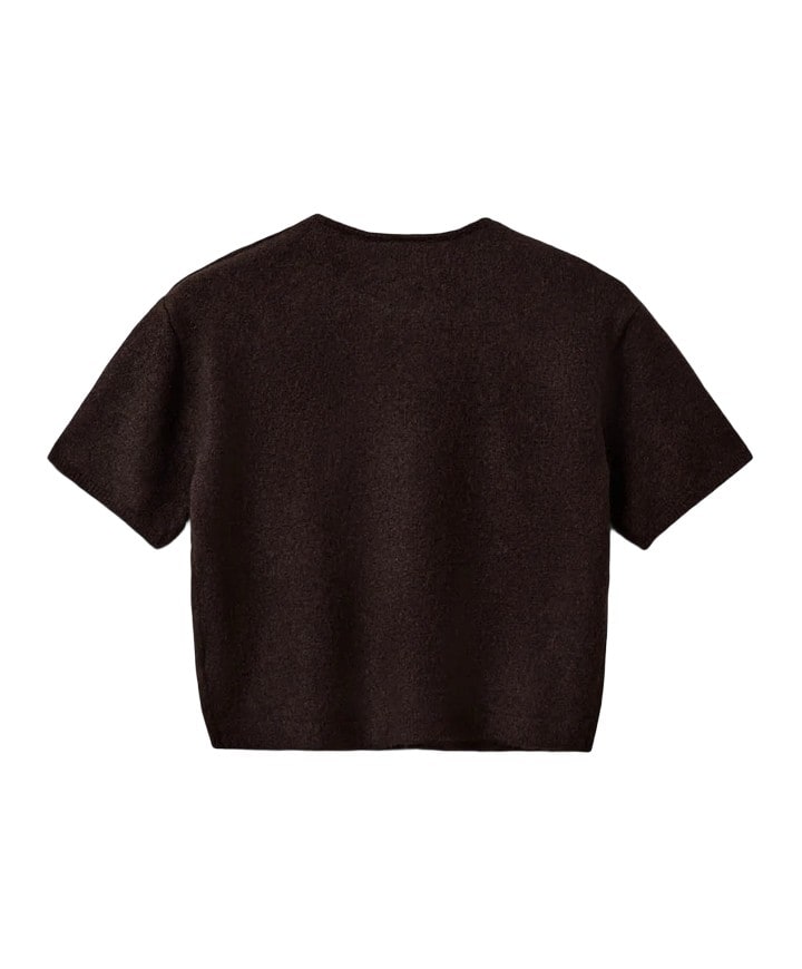 Meisjes top bruin