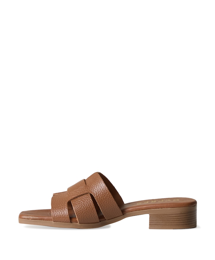 Wohmy dames slippers bruin