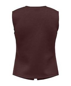 Dames gilet bruin
