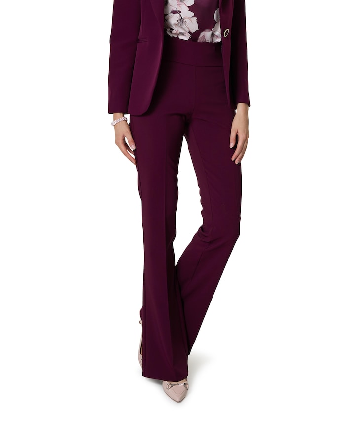 Rewi Flare broek bordeaux