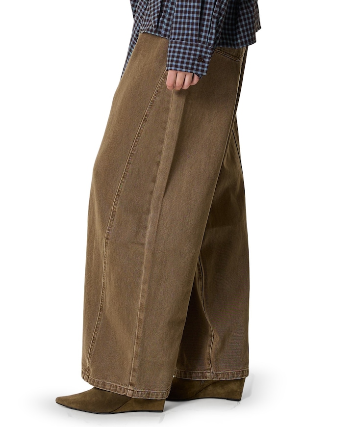 dames jeans beige
