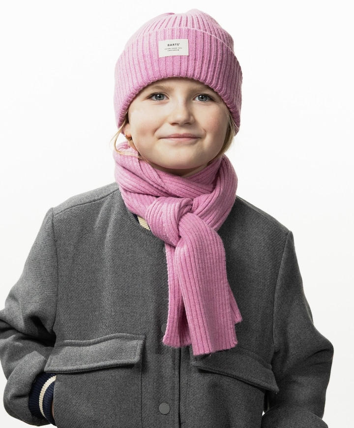 Uniseks sjaal  roze