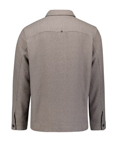 Heren overshirt grijs