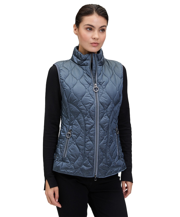 Dames bodywarmer blauw