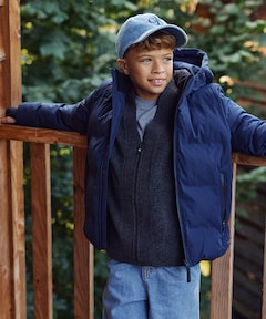 Jongens cap blauw