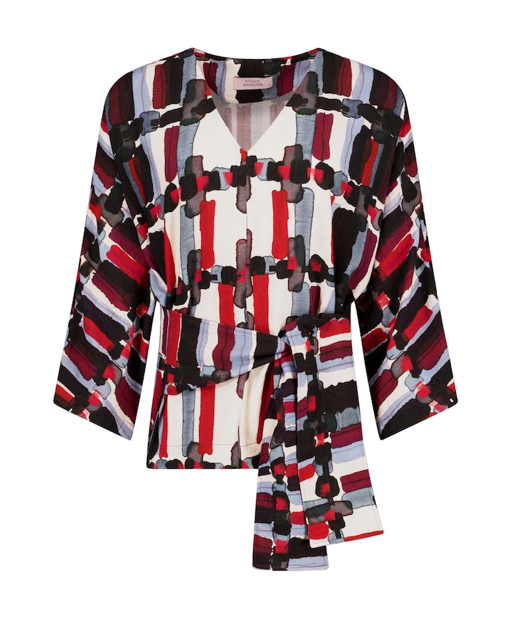 Dames blouse multicolor