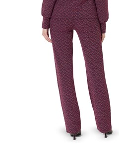 Dames broek bordeaux