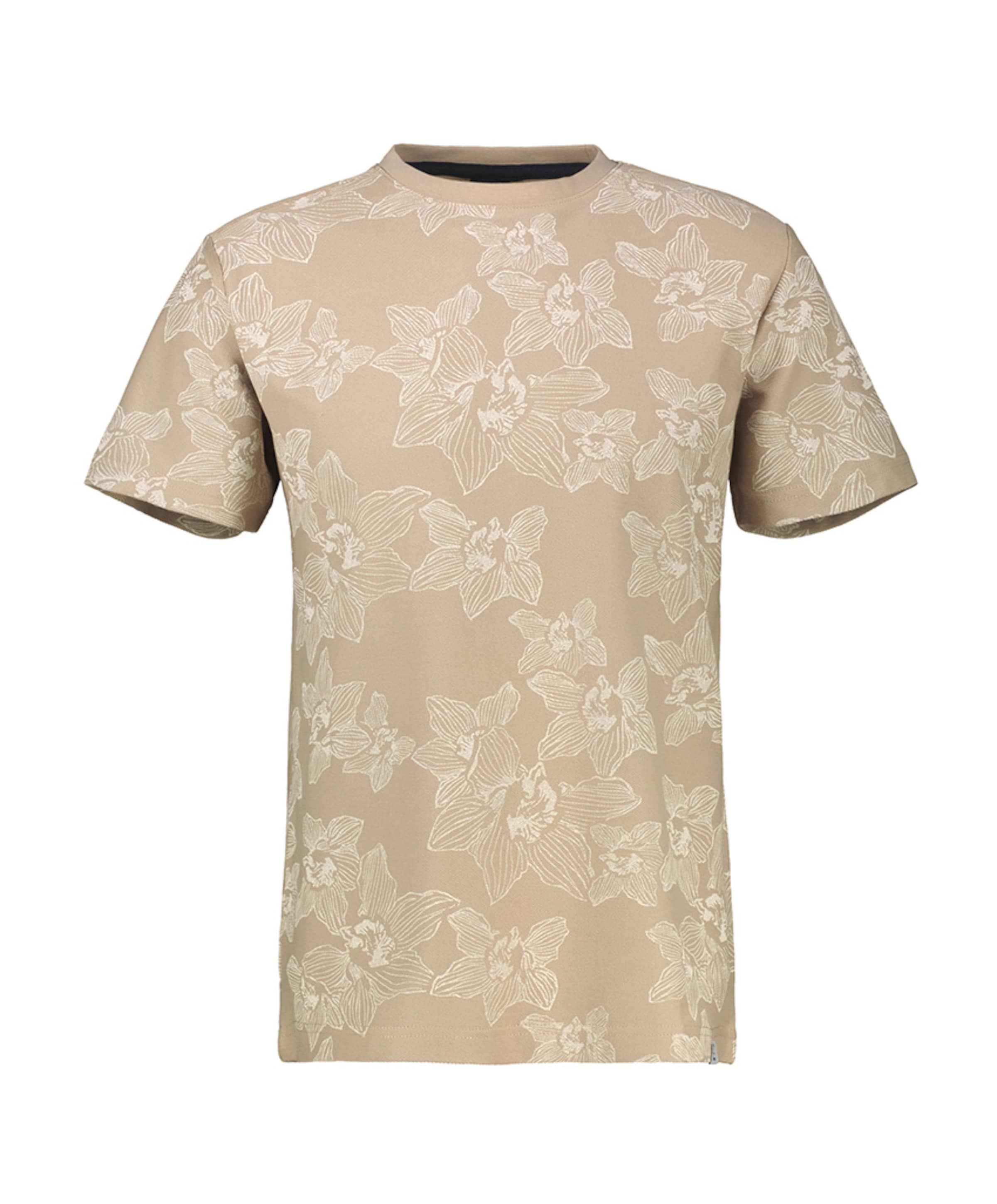 Heren T-shirt beige