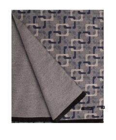 Heren sjaal blauw