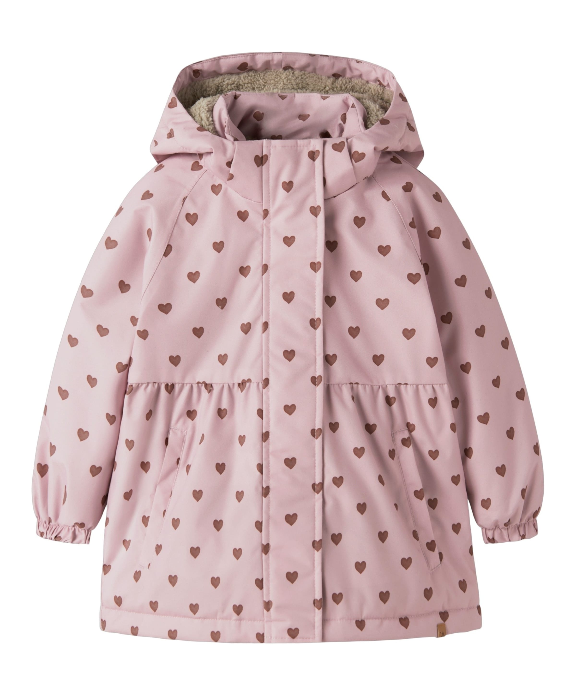 Meisjes jas roze