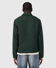 Heren overshirt groen