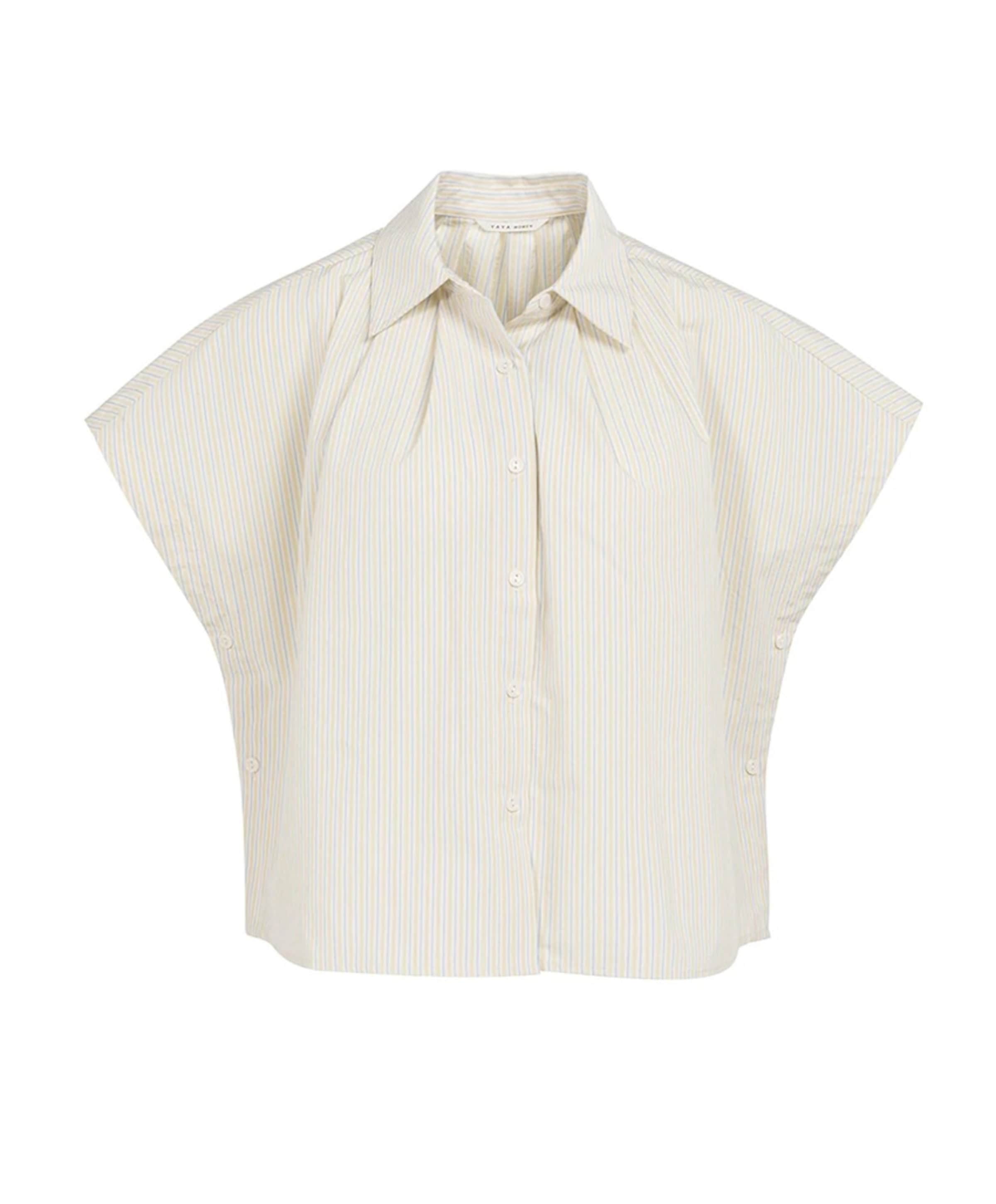Dames blouse beige