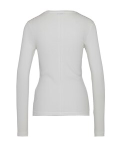 Dames longsleeve ecru