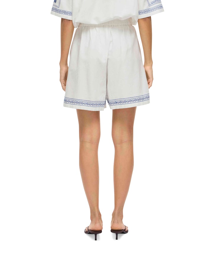 VIKAM HW LOOSE RC dames korte broek ecru