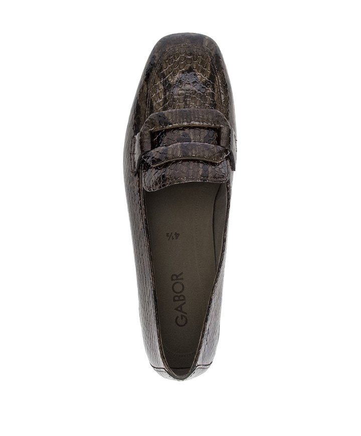 dames loafers bruin