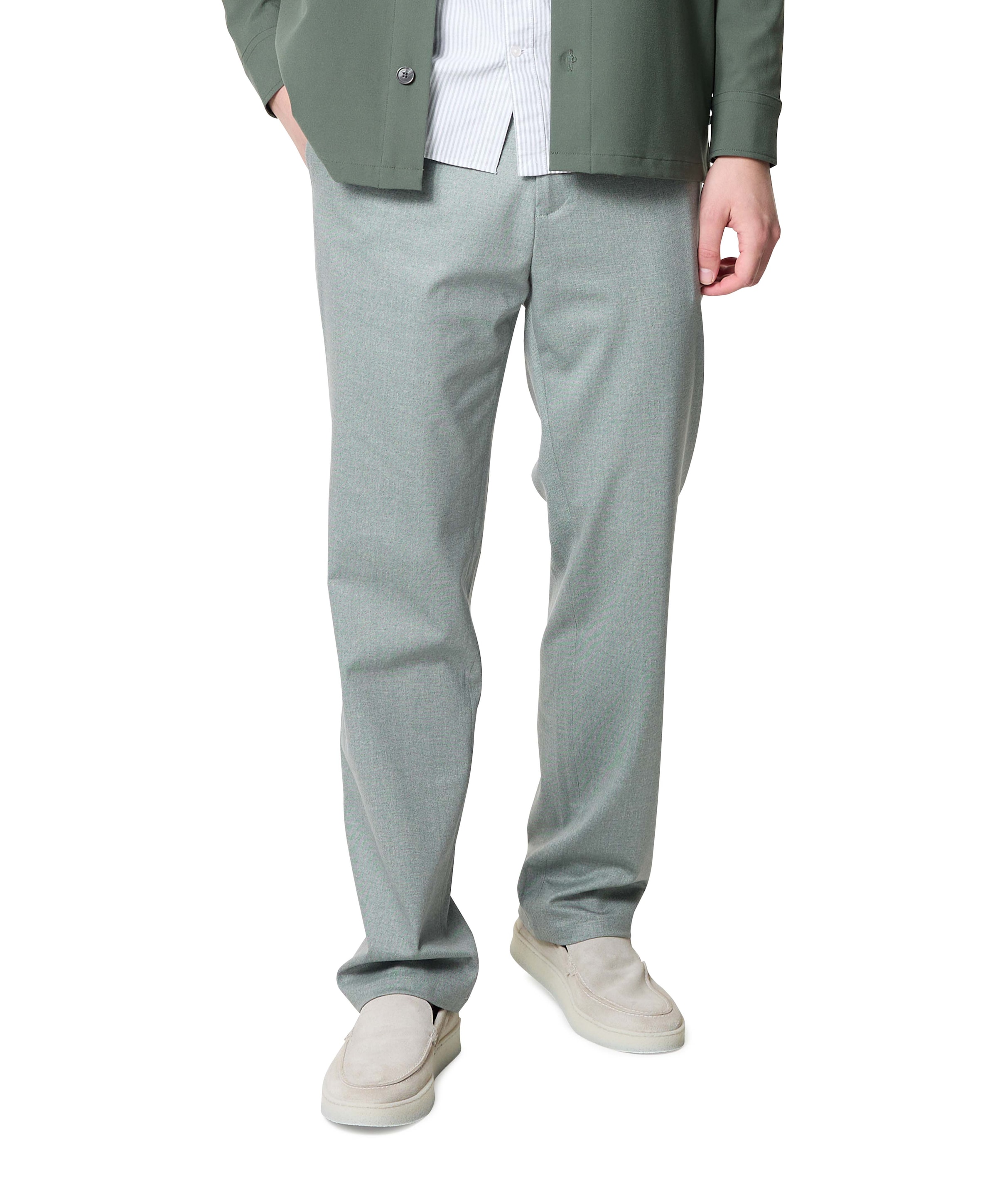 MAwesley Jersey heren broek groen