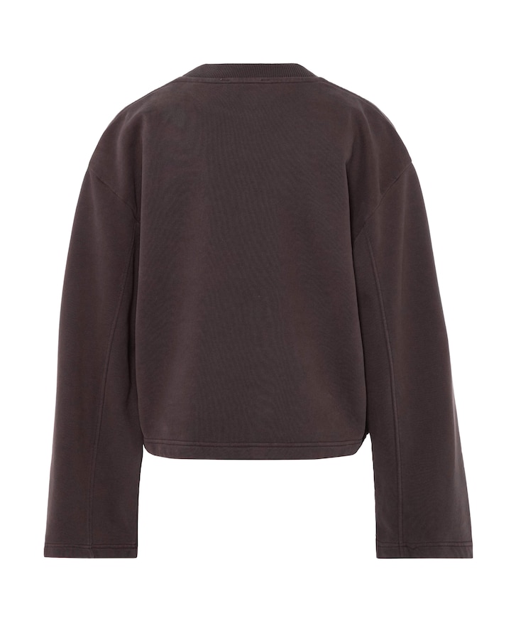 Dames sweater bruin