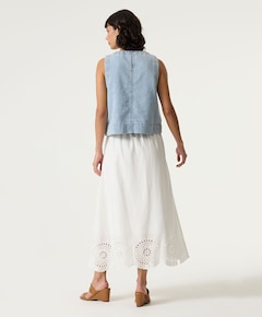 Dames top blauw
