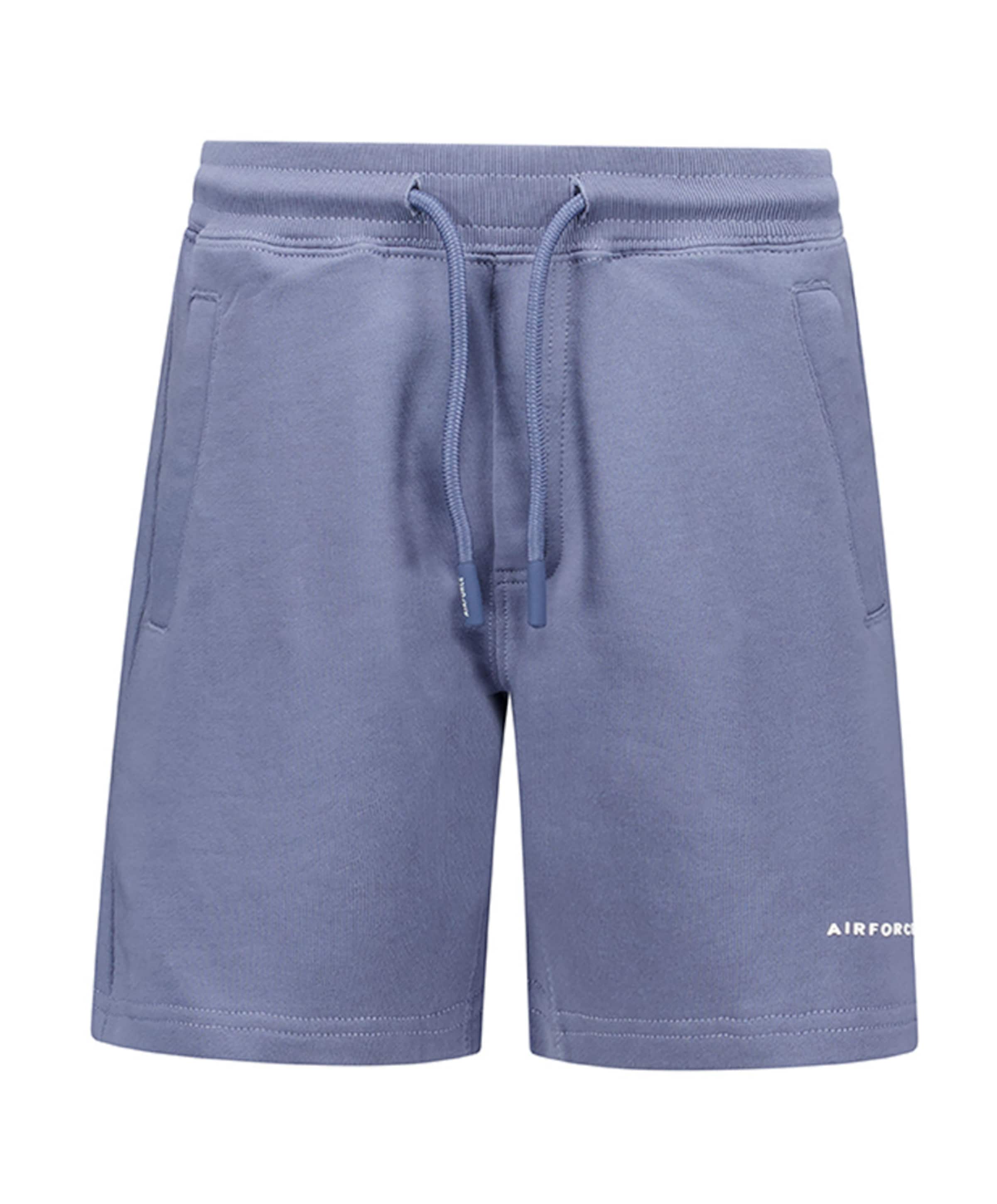 Basic short jongens korte broek blauw
