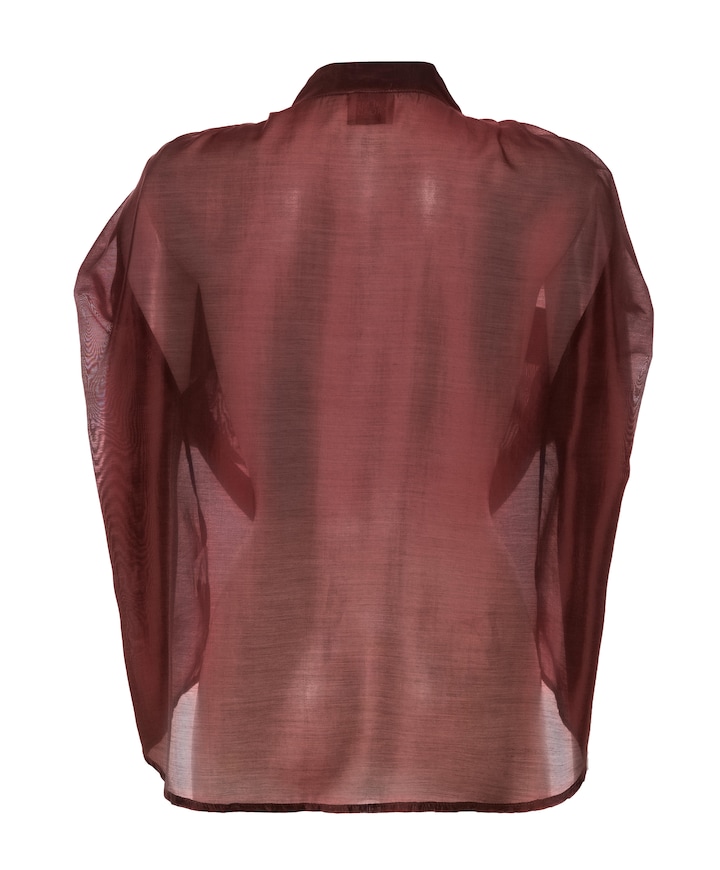 Dames blouse bordeaux