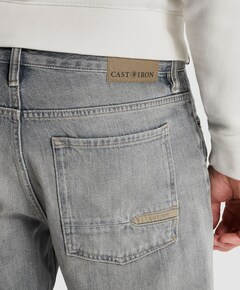REVSON LOOSE GREY GREEN SUMMER heren jeans grijs
