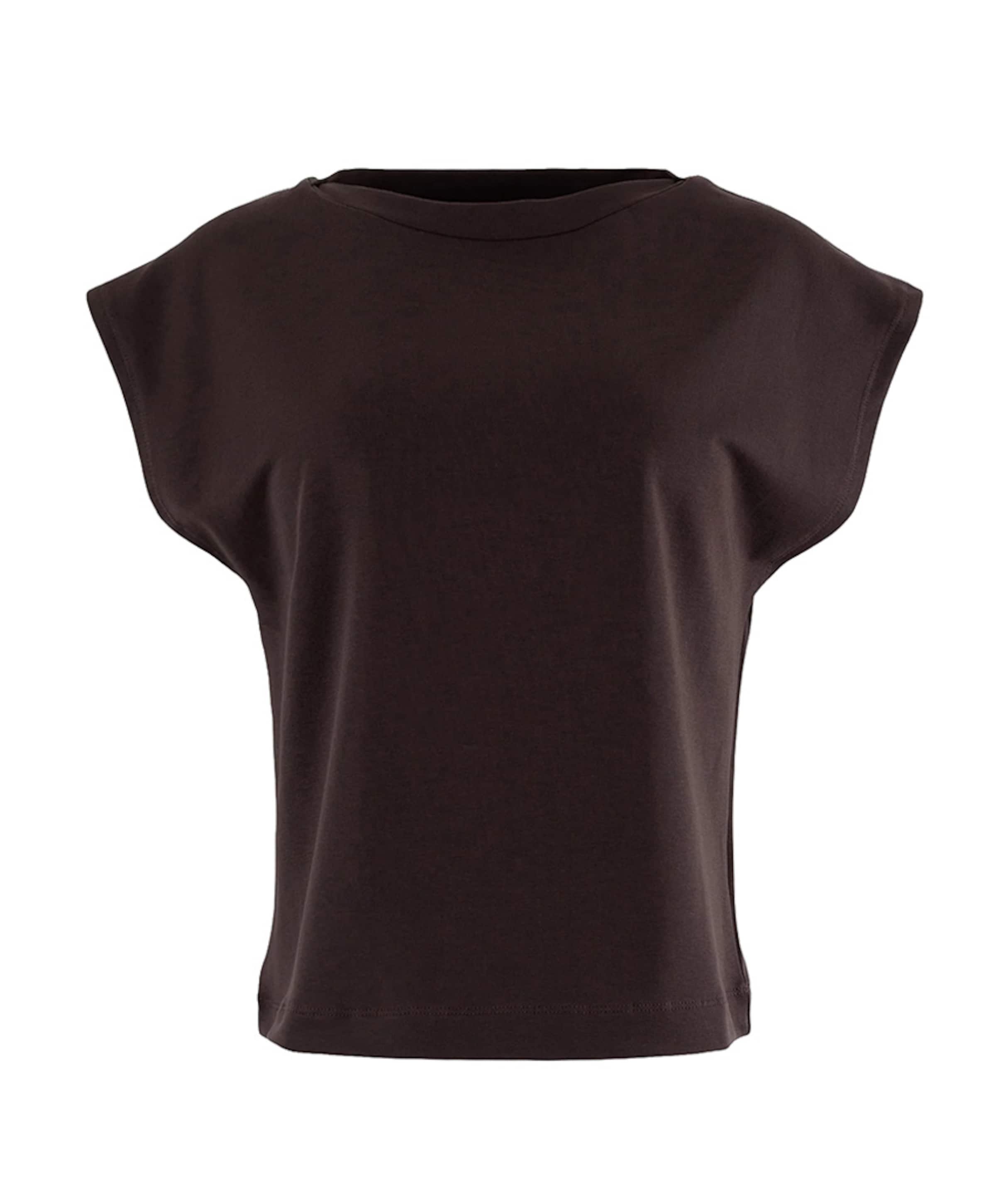 Dames T-shirt bruin