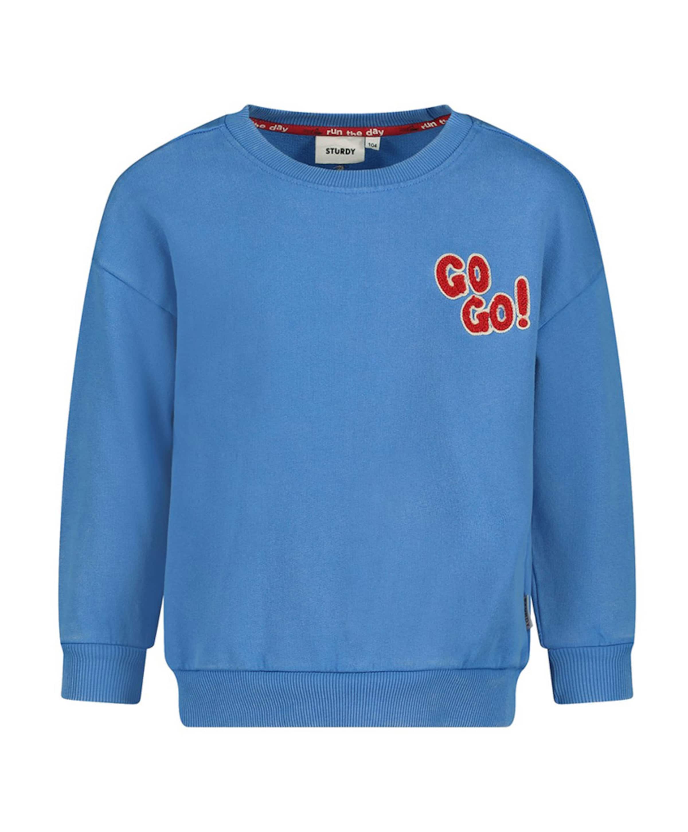 Jongens sweater blauw