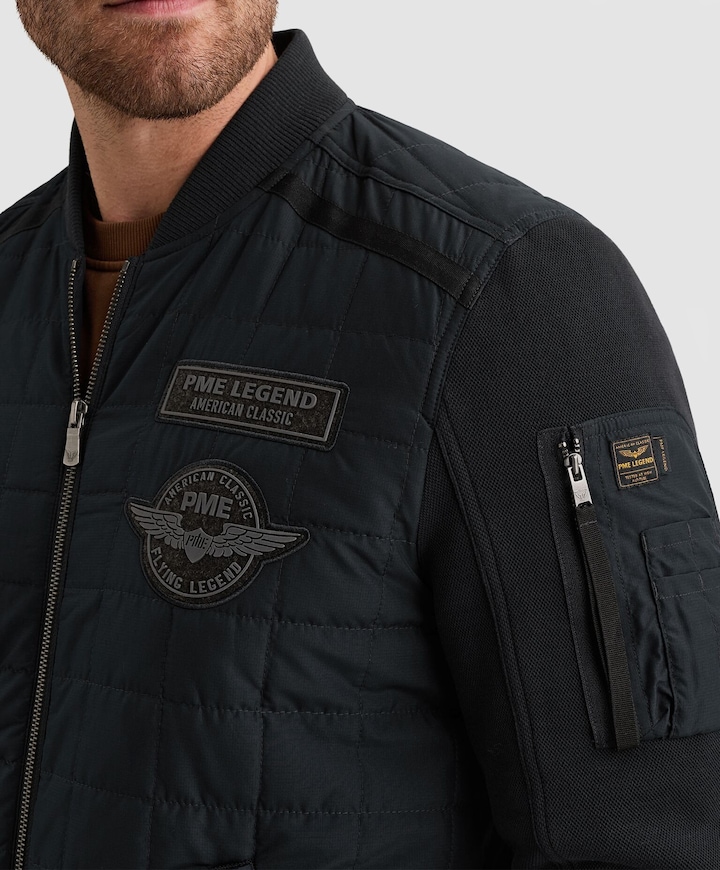Heren jas blauw
