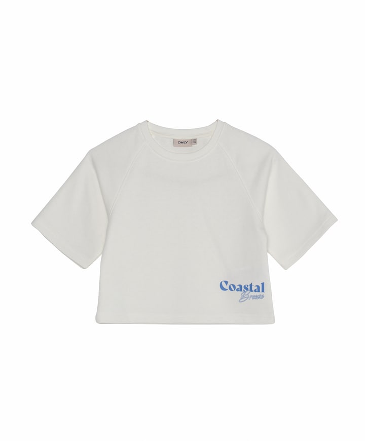 Meisjes sweater ecru