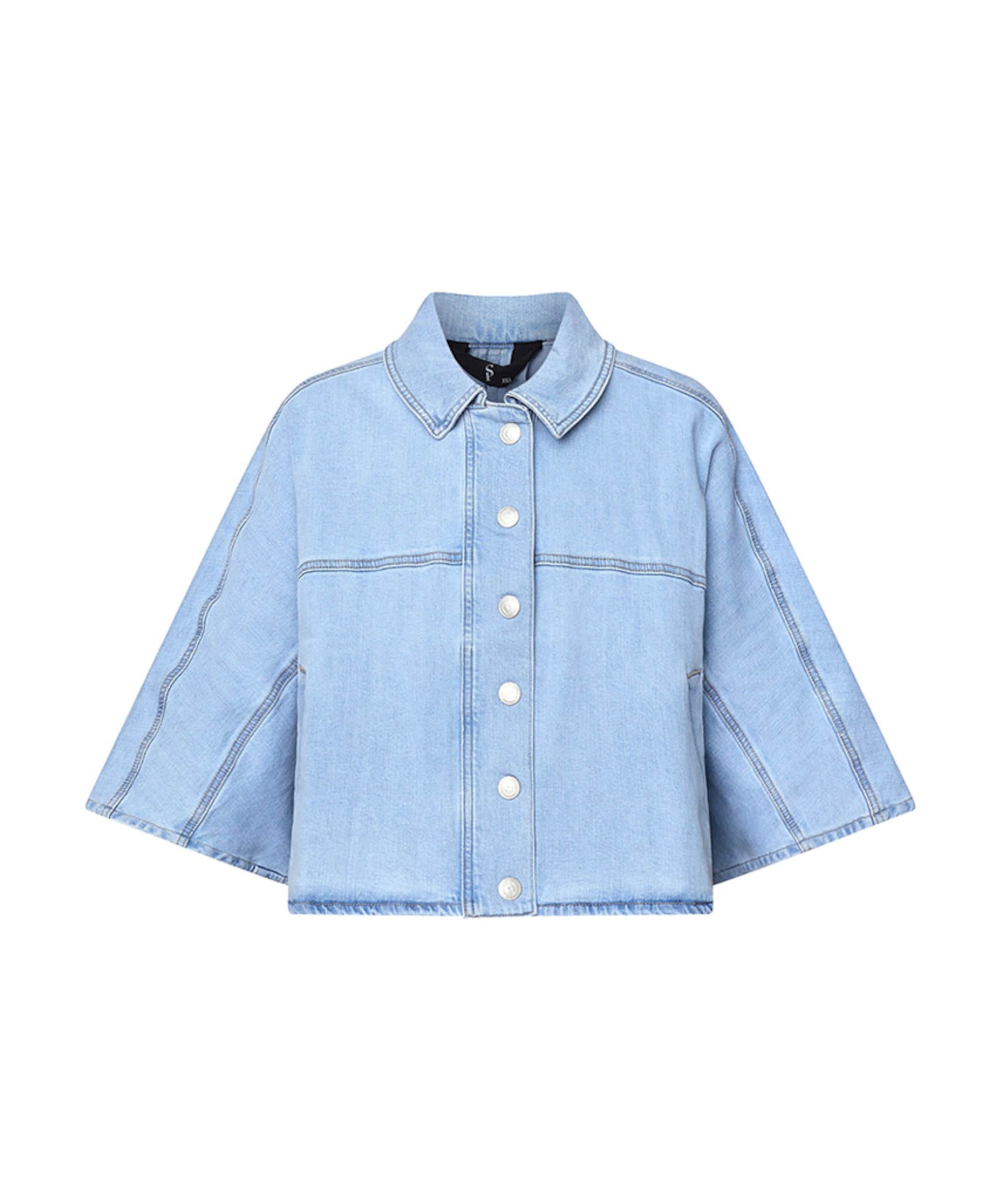 Dames blouse blauw