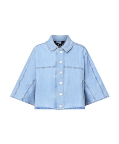 Dames blouse blauw