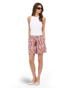ONLMIKASI STRING DETAIL WVN dames korte broek rood