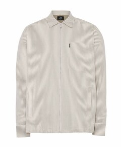 Heren overshirt beige