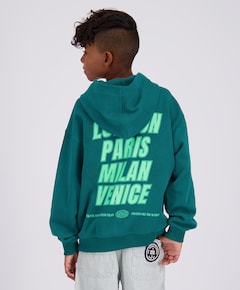 Jongens hoodie groen