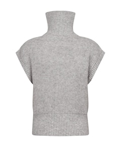 Dames vest grijs