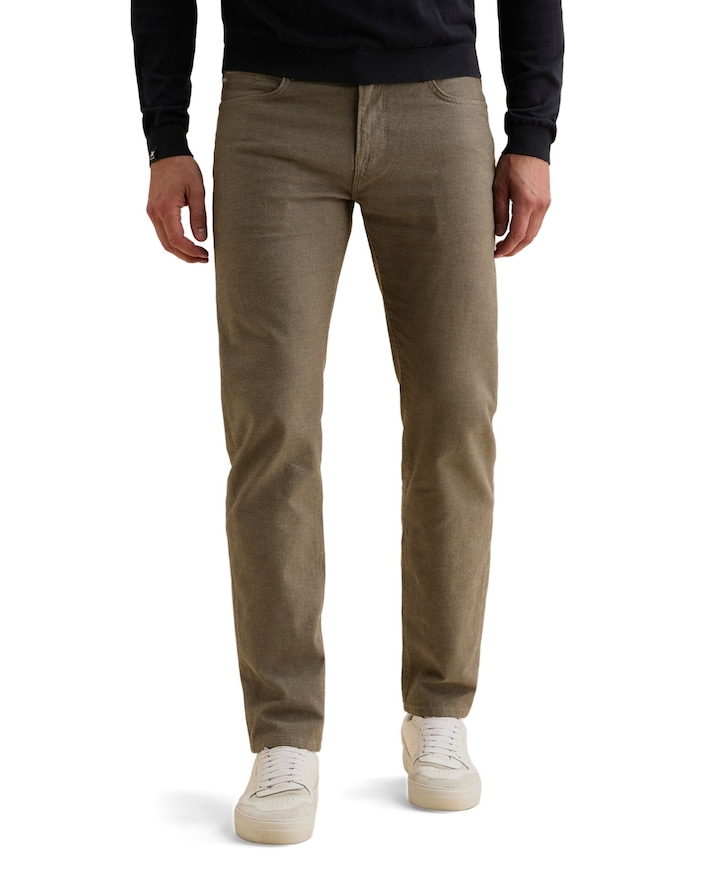 V7 RIDER 2.0 YARN DYED heren broek groen