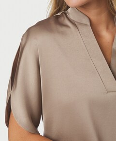 Dames blouse beige