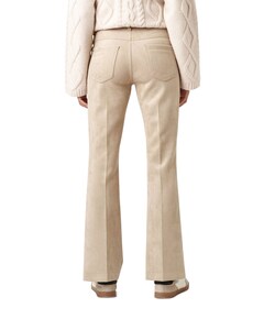 Antonia_Bootcut_409 dames broek beige