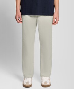 Linen blend jongens broek beige