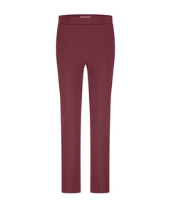 Anne bonded broek bordeaux