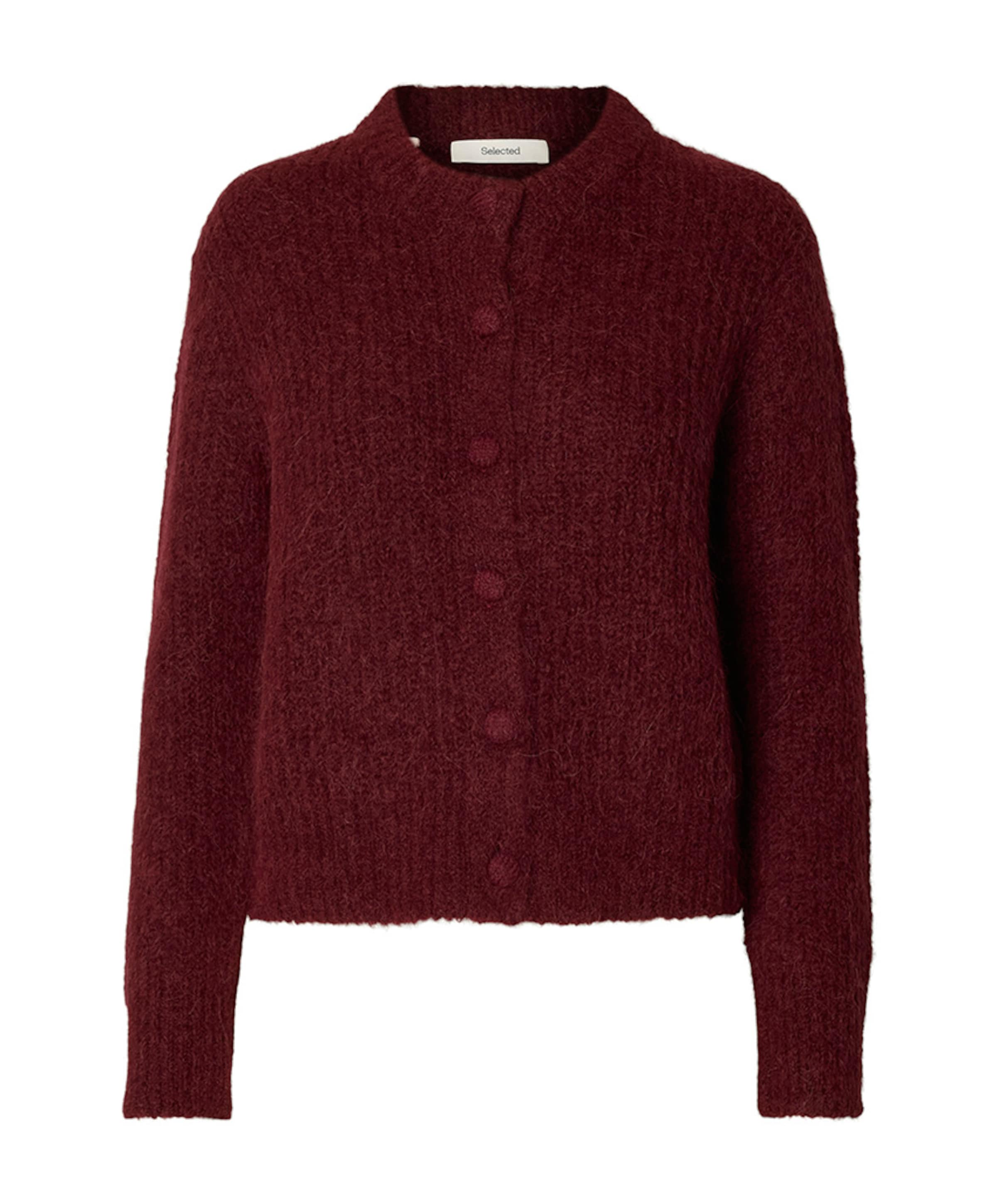 Dames vest bordeaux