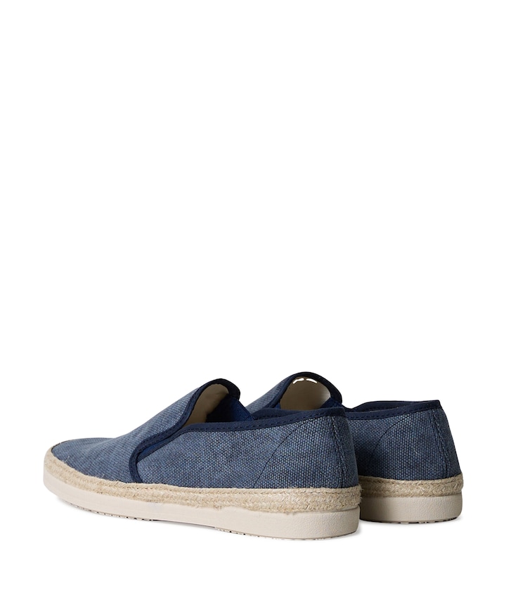 Tobias heren moccasins blauw