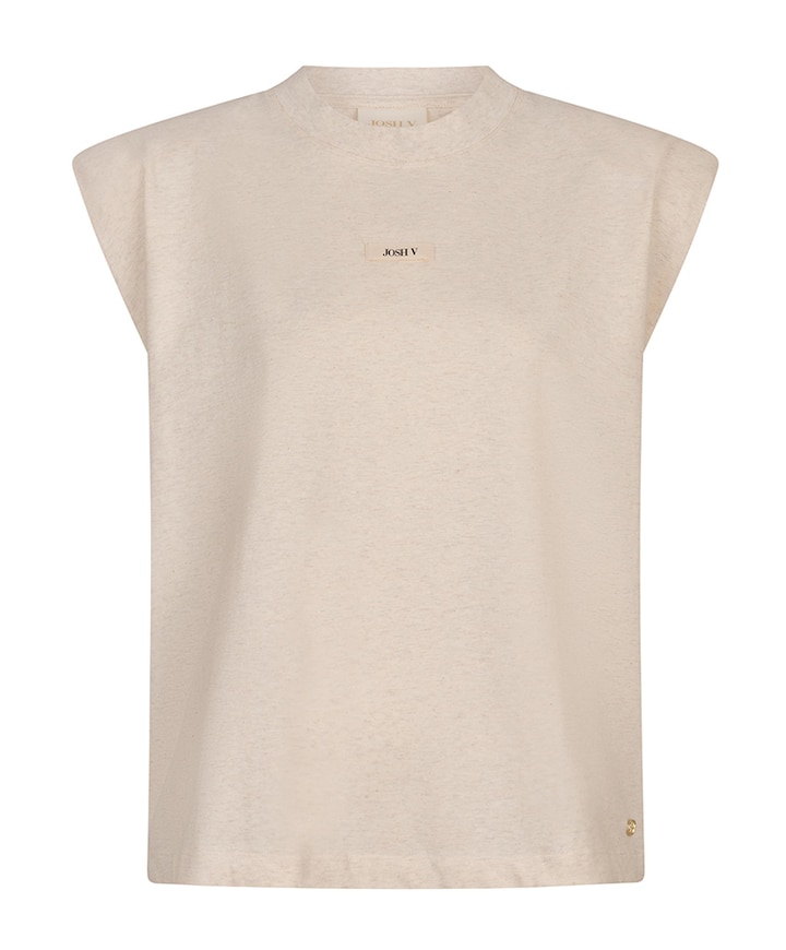 Dames T-shirt ecru