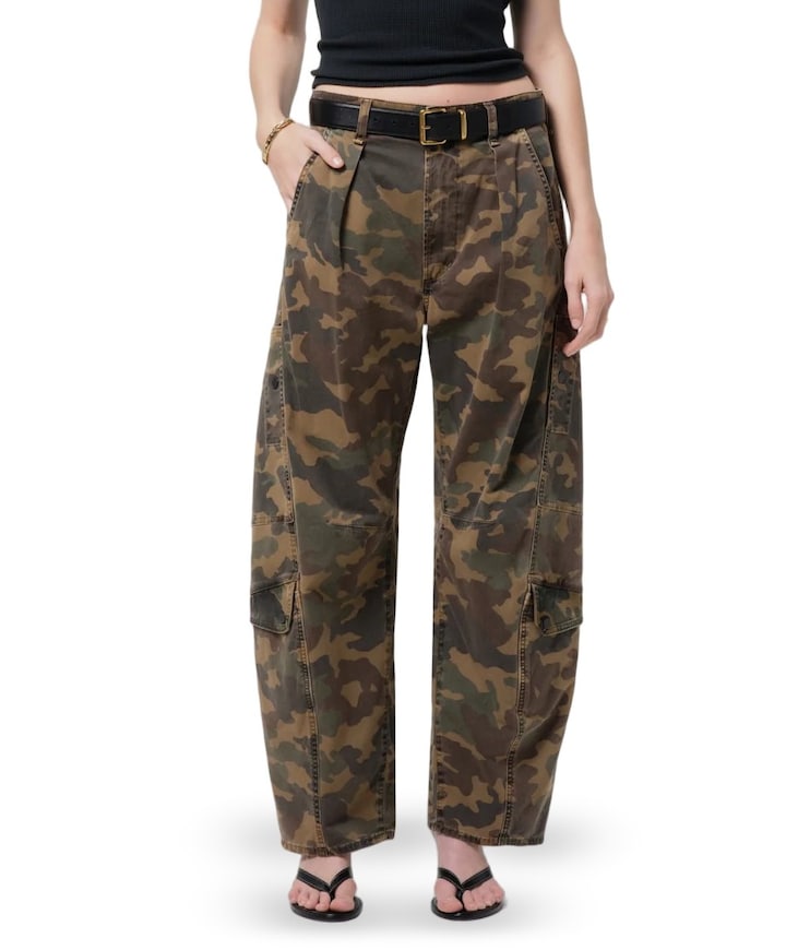 Flight in camo dames broek groen