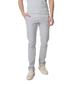 Bobby Slim Fit Pantalone heren pantalon grijs