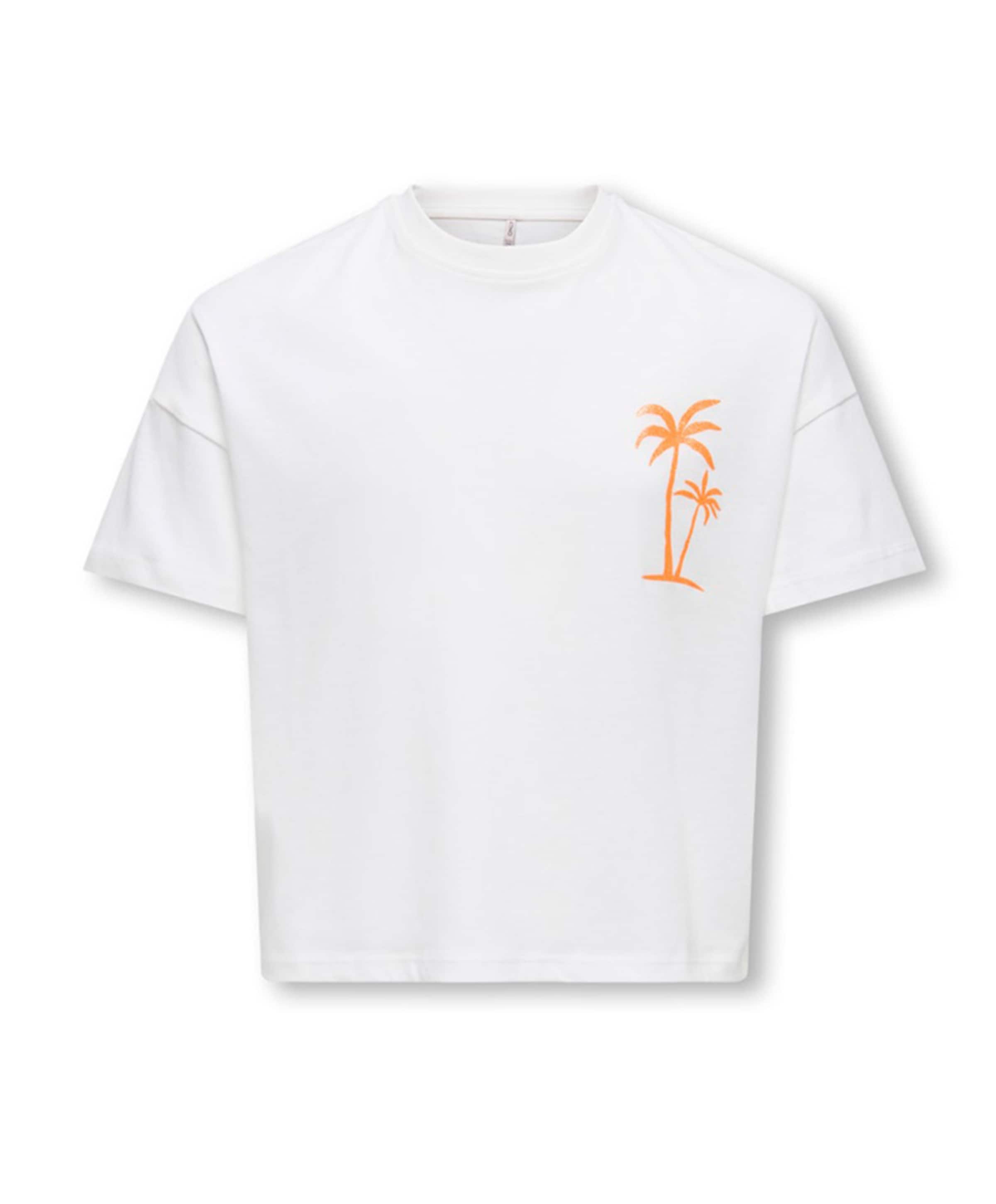 Meisjes T-shirt ecru