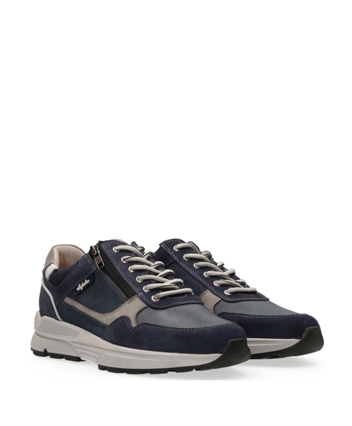 Connery heren sneakers blauw