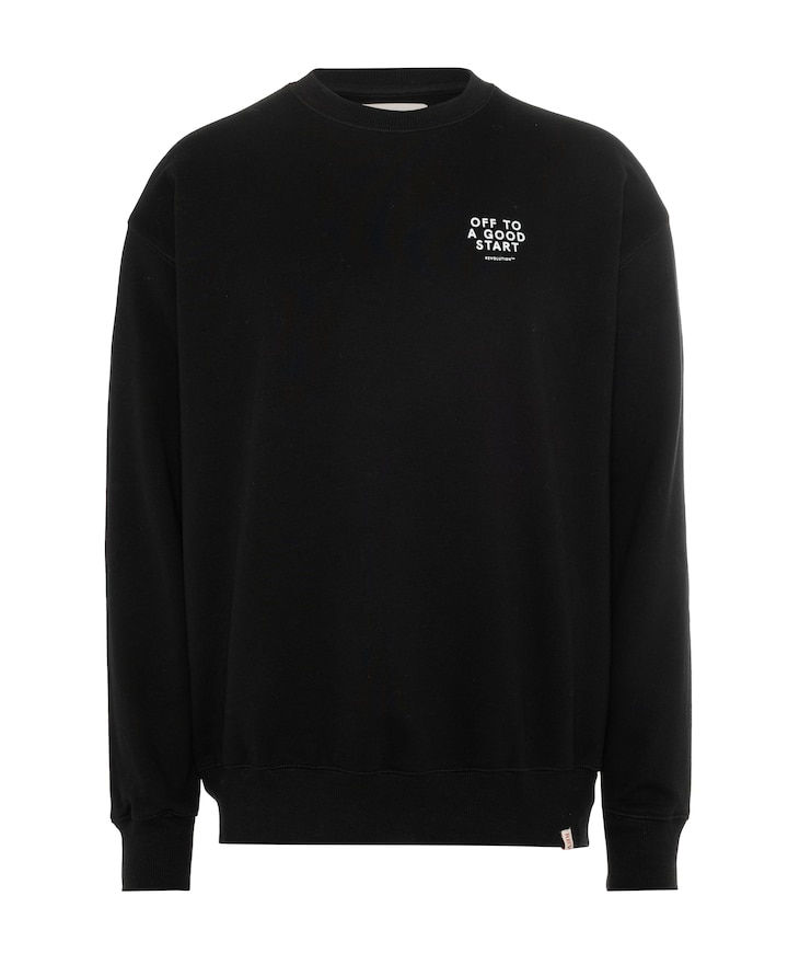 Heren sweater zwart