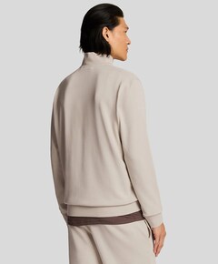 Sweater met rits beige