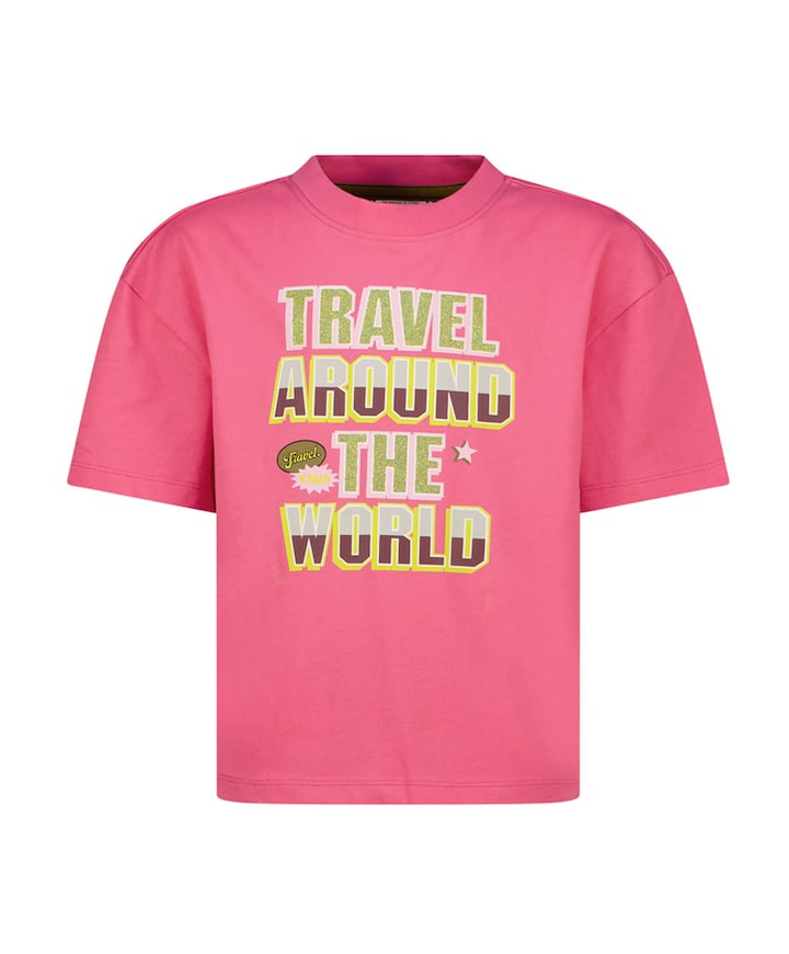 Meisjes T-shirt roze
